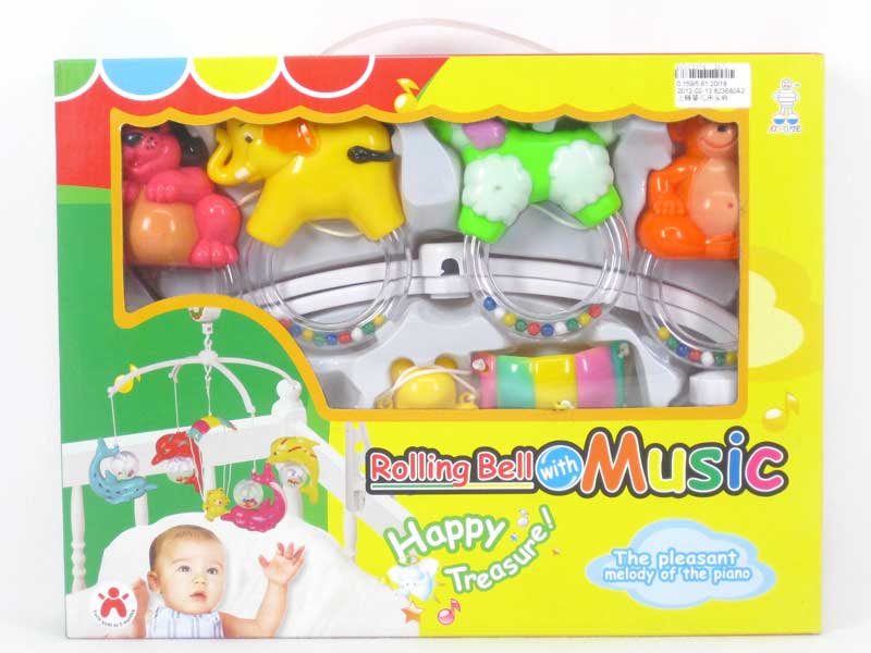 Wind-up baby  bed bell toys