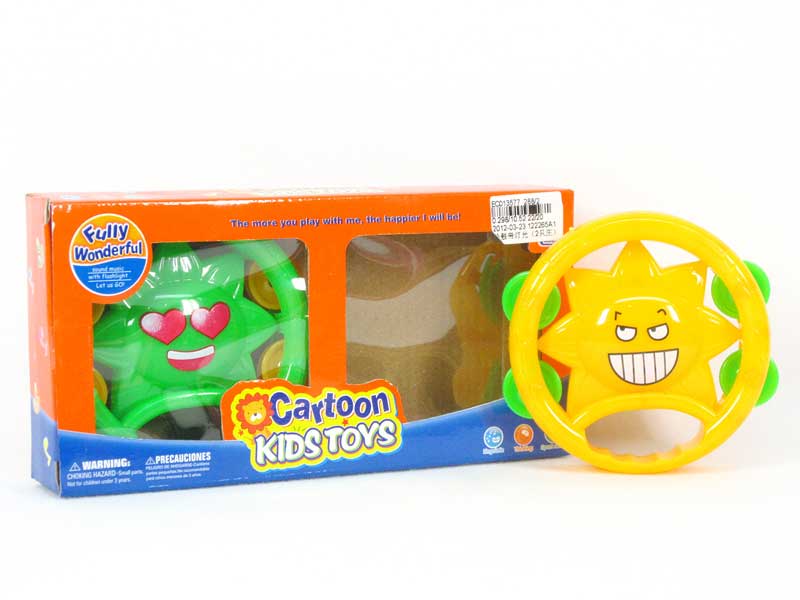 Bell Drum W/L(2in1) toys
