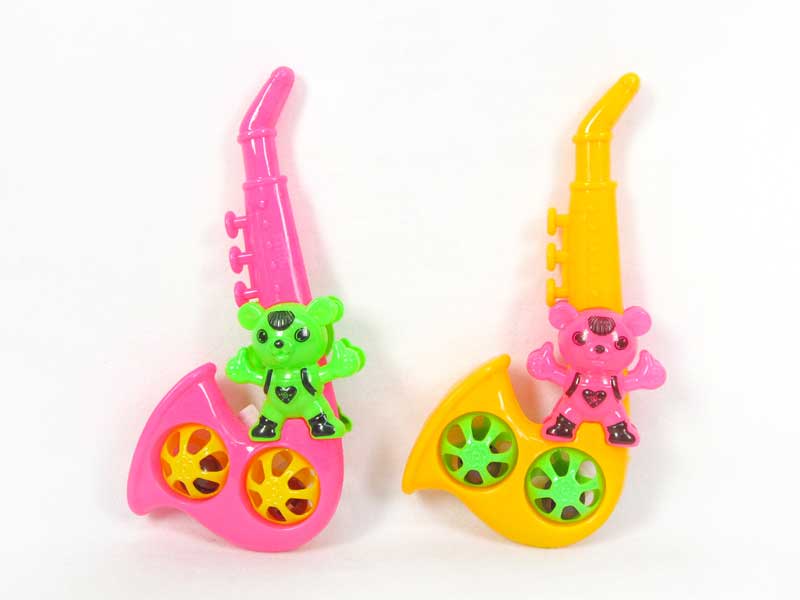 Rock Bell W/Whistle(2C) toys