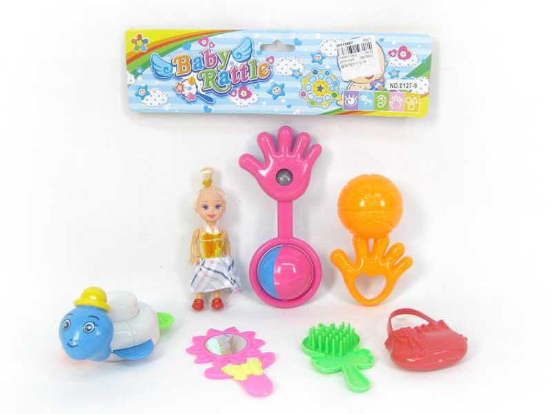 Rock Bell & 3inch Doll toys