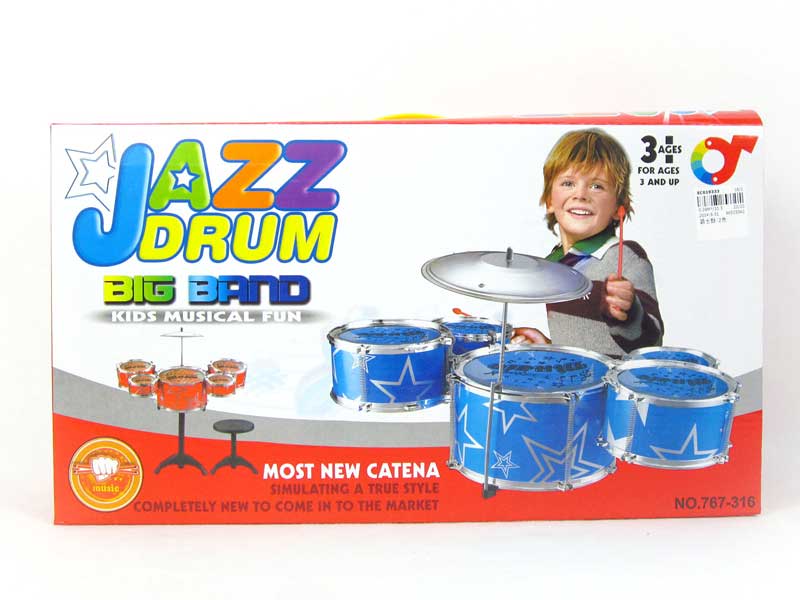 Jazz Drum Set(2C) toys
