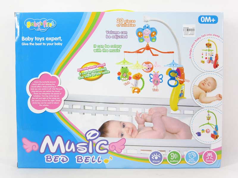 B/O Musical Mobile Bell Set W/M toys