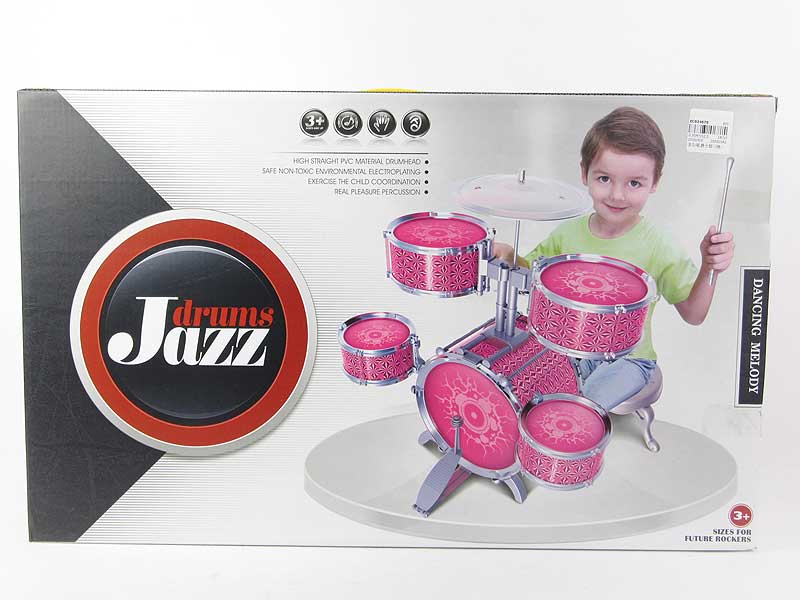 Jazz Drum Set(3C) toys
