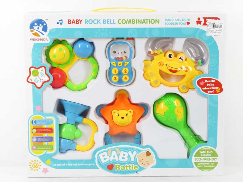 Rock Bell(6pcs) toys