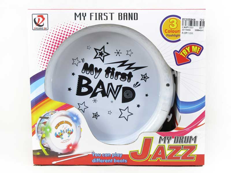 Jazz Drum Set W/L toys
