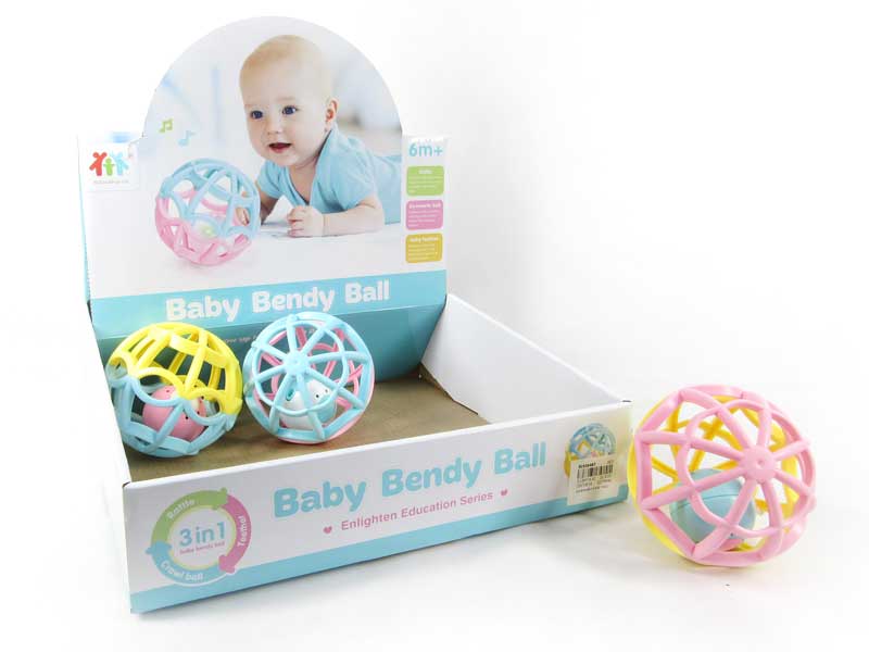 Baby Bendy Ball W/L_S（9in1） toys