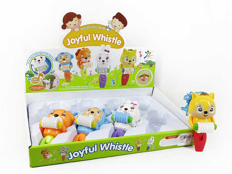 Whistle W/L_M(8in1) toys
