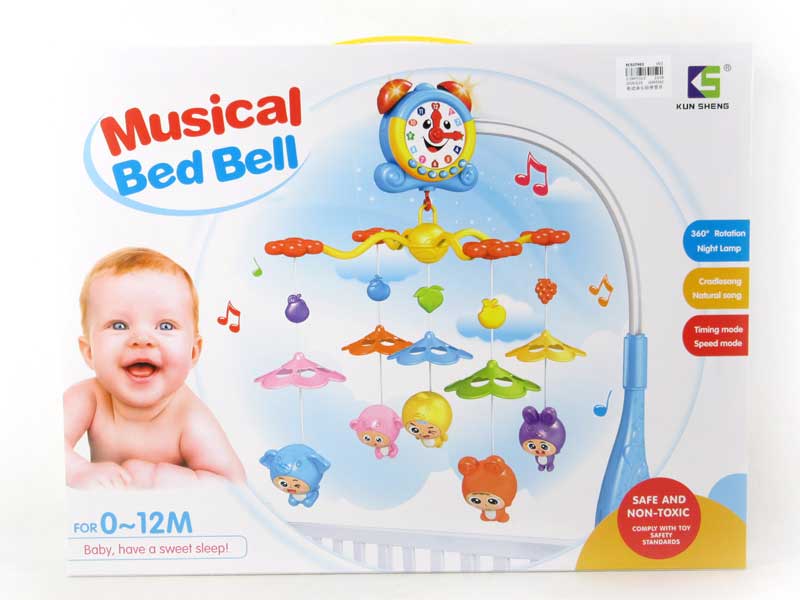 Musical Mobile Bell Set W/M toys