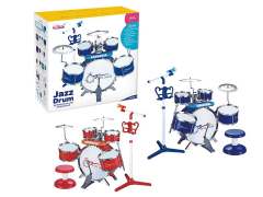 Jazz Drum Set & Microphone toys