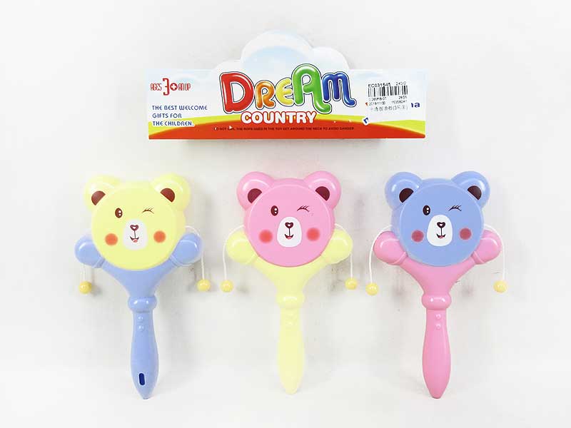 Rattle-drum(3in1) toys