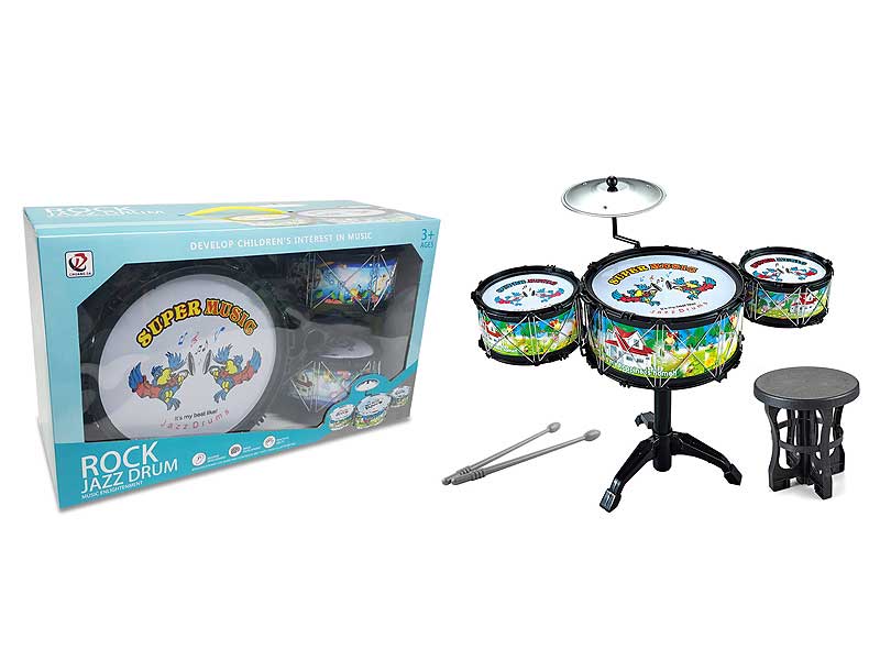 Jazz Drum Set(2S) toys