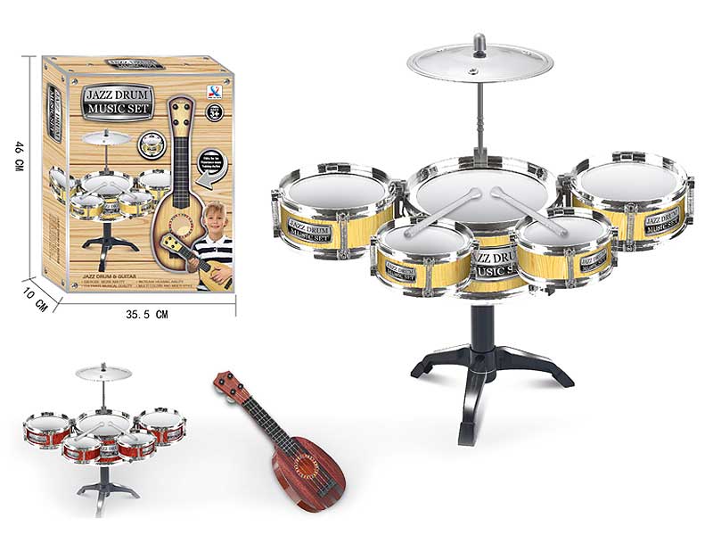 Jazz Drum Set & Guitar toys