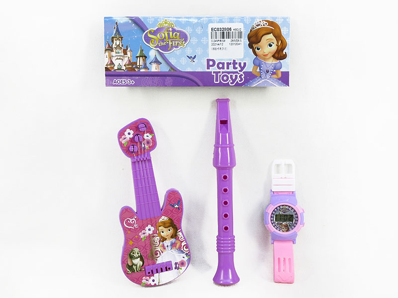 Musical Instrument Set & Watch(3in1) toys
