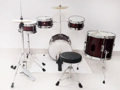 Die Cast Jazz Drum Set & Chair