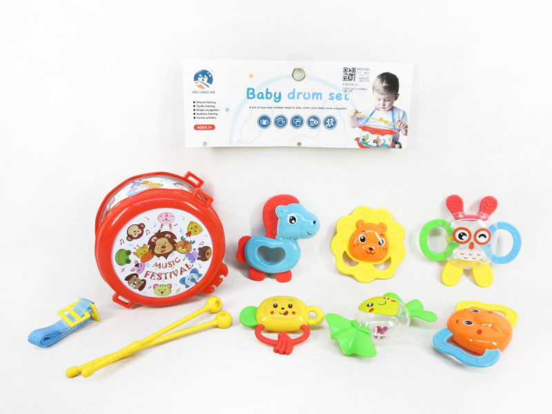Ring The Bell And Beat The Drum(10pcs) toys