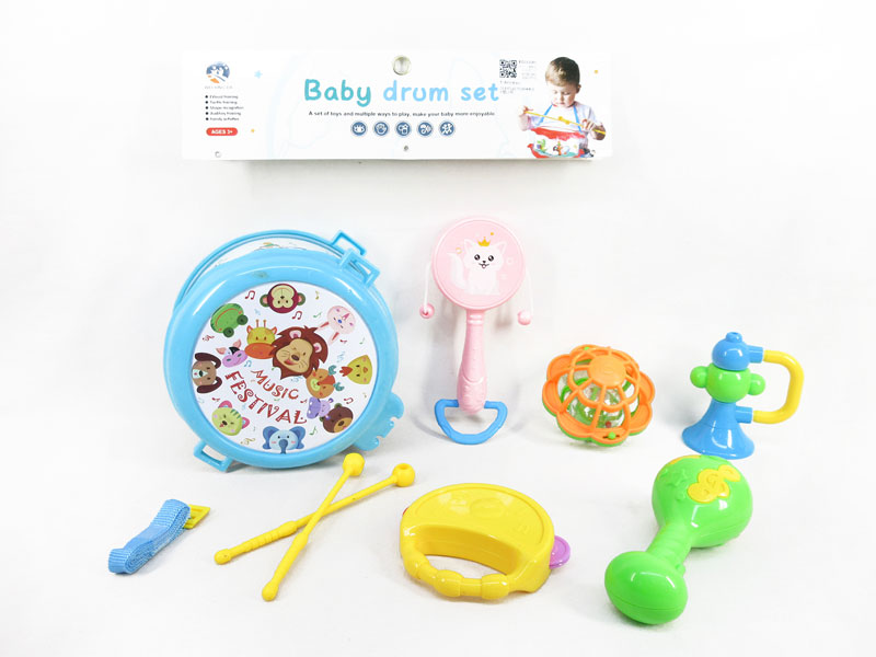 Ring The Bell And Beat The Drum(9pcs) toys