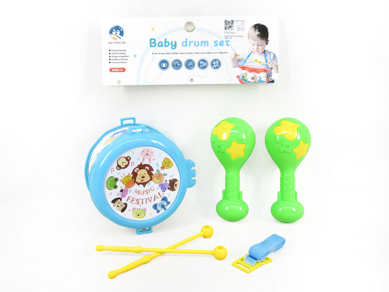 Ring The Bell And Beat The Drum(6pcs) toys