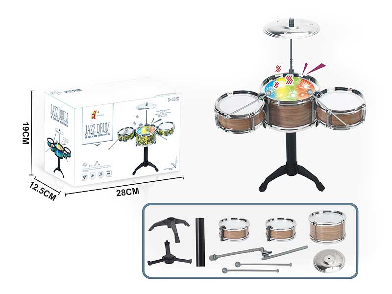 Jazz Drum W/L_M toys