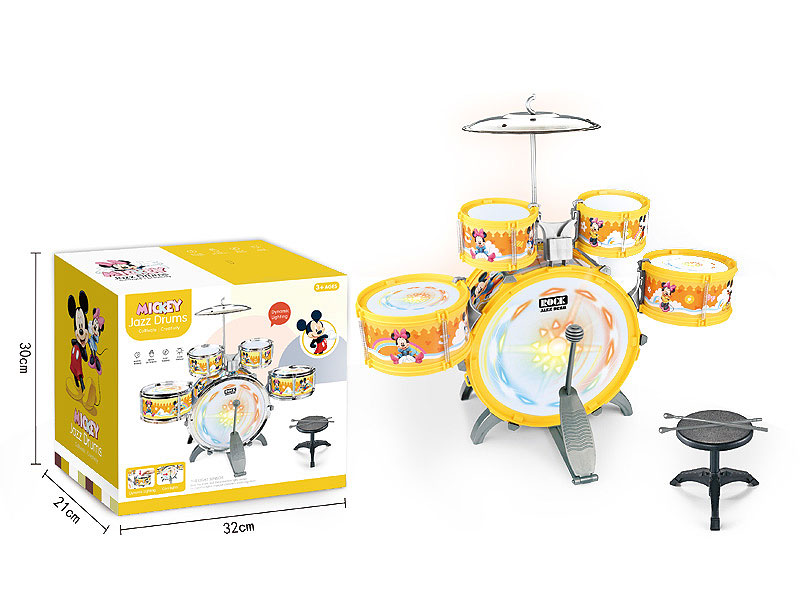 Jazz Drum Set W/L toys