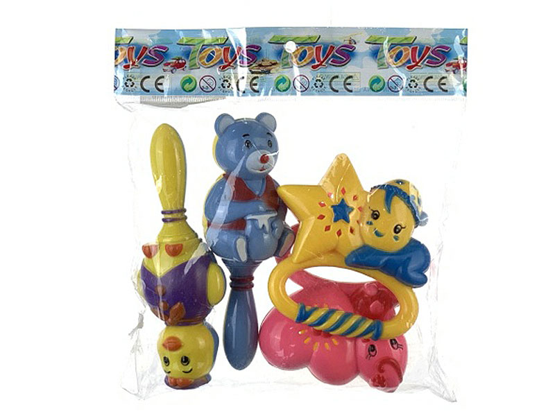 Rattles and Maracas (4in1) toys