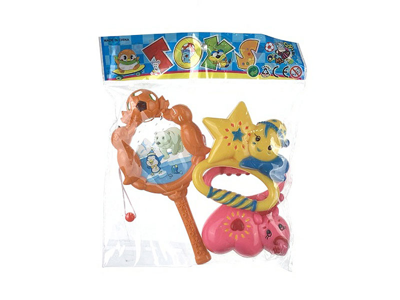 Rattle Tambourine(3in1) toys