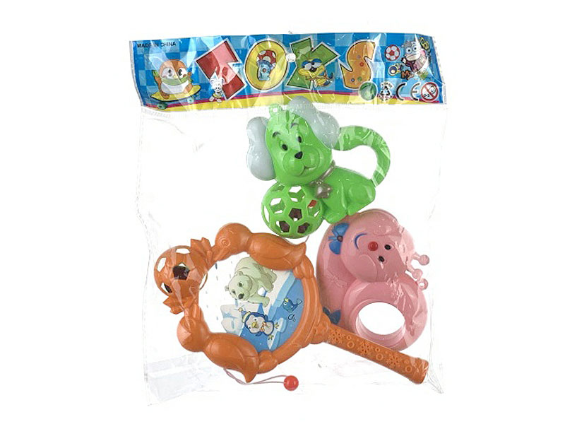 Rattle Tambourine(3in1) toys