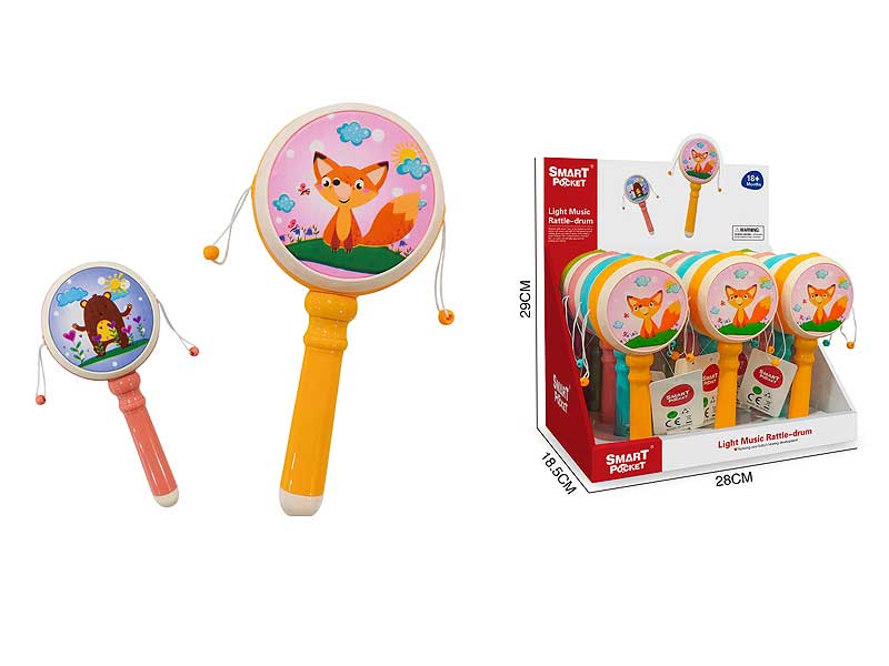 Rattle-drum W/L_M(12in1) toys