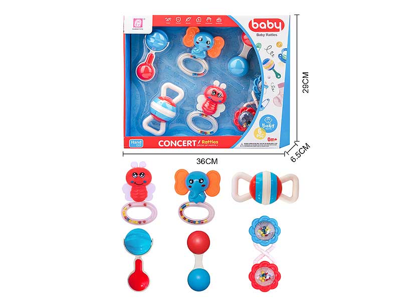 Rock Bell(6in1) toys