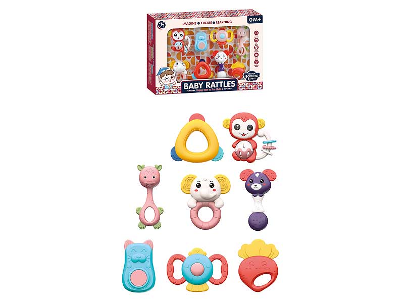 Baby Rattle (8in1) toys