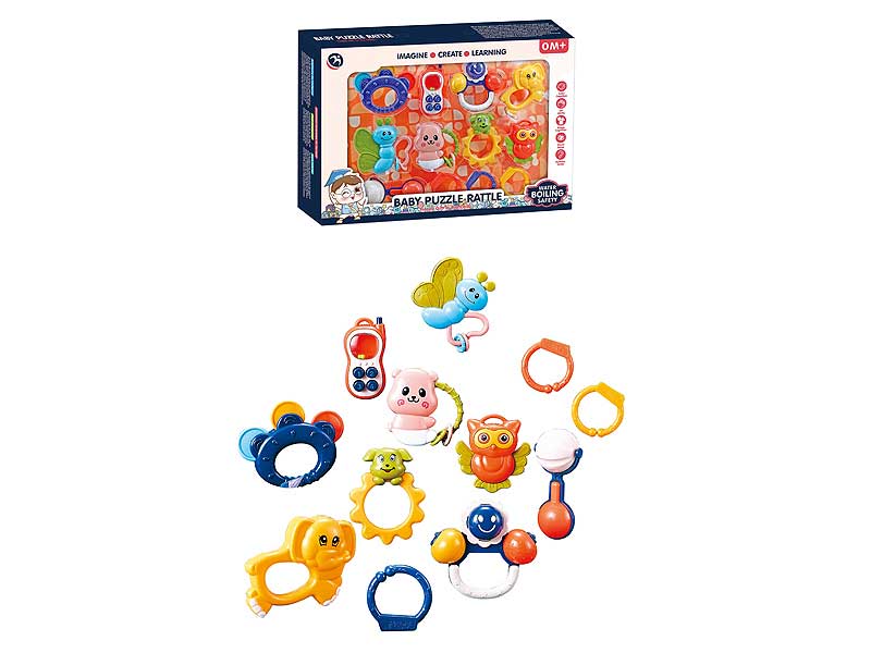 Baby Rattle (12in1) toys