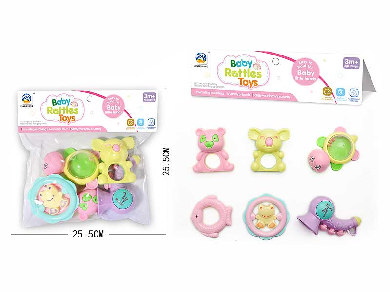 Baby Rattles(6in1) toys