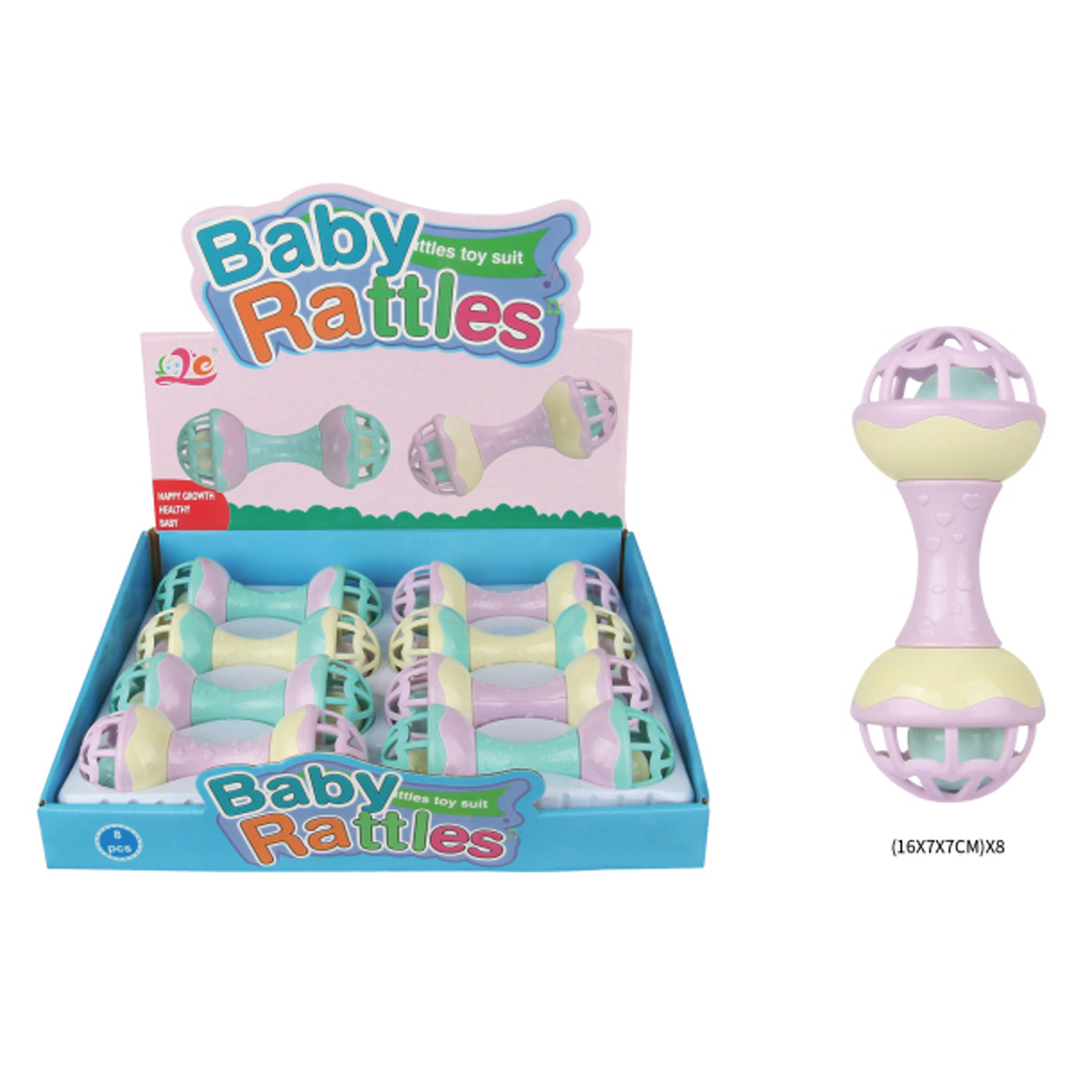 Baby Rattles(8in1) toys