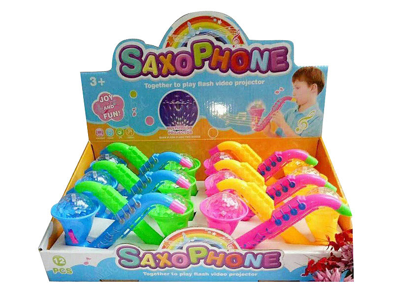 Saxophone W/L(12in1) toys