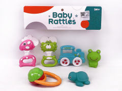 Rock Bell & Latex Animal(6in1) toys