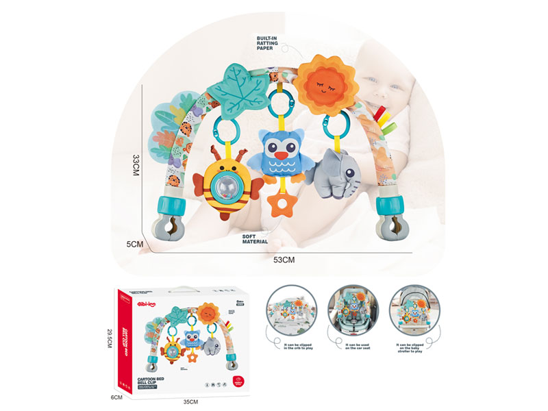 Cartoon Bed Bell Clip toys