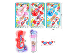 Guitar W/L & Mike W/L & Glasses toys