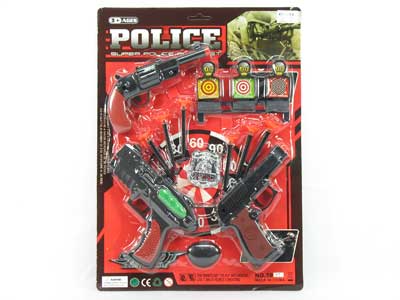 Soft Bullet Gun Set(3in1) toys