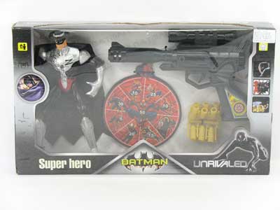 Soft Bullet Gun & Super Man W/L toys