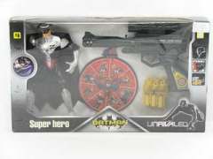 Soft Bullet Gun & Super Man W/L