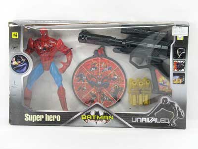 Soft Bullet Gun & Spider Man W/L toys