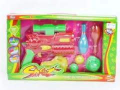 Pingpong Gun W/L(3C) toys