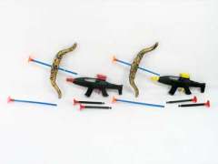 Toy Gun & Bow & Arrow Set(2C) toys