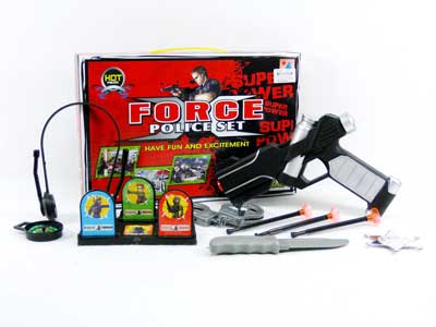 Soft Bullet Gun & Police Set toys