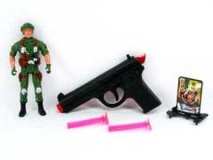 Soft Bullet Gun & Soldier toys