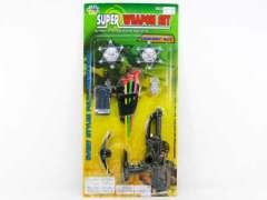 Bow & Arrow Gun & Police Set toys