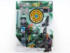 Bow & Arrow Gun & Police Set