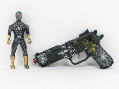 Toy Gun & Spider Man W/L toys