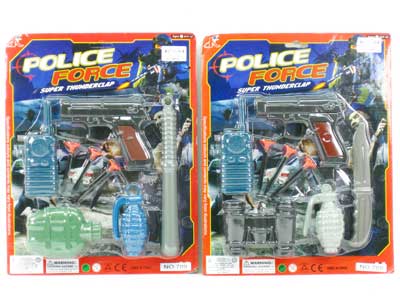 Soft Bullet Gun & Police Set(2S) toys