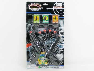 Soft Bullet Gun Set(2in1) toys