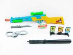 Soft Bullet Gun Set & Police Set(2S2C)